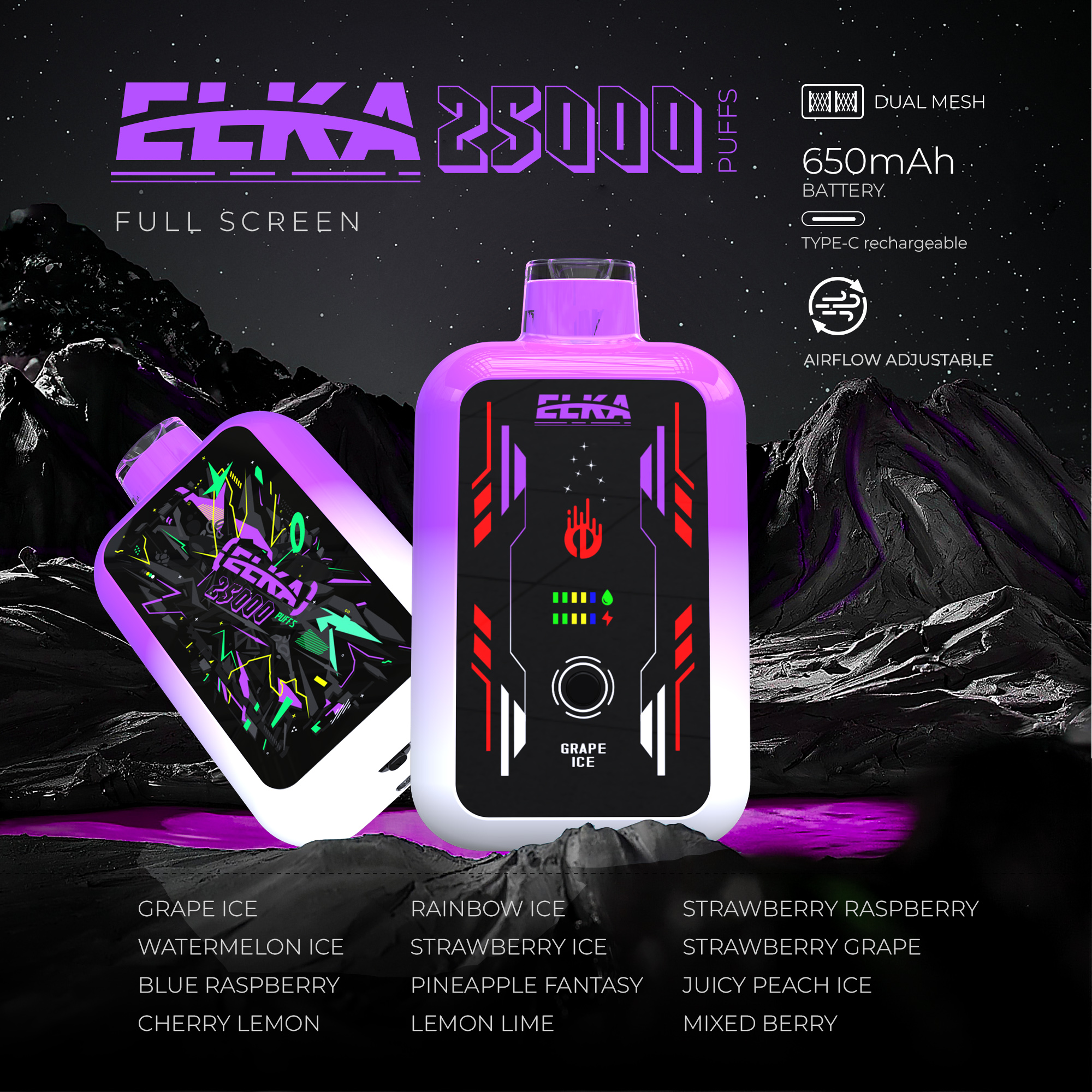 ELKA 25000 PUFFS 宣传图 (2)